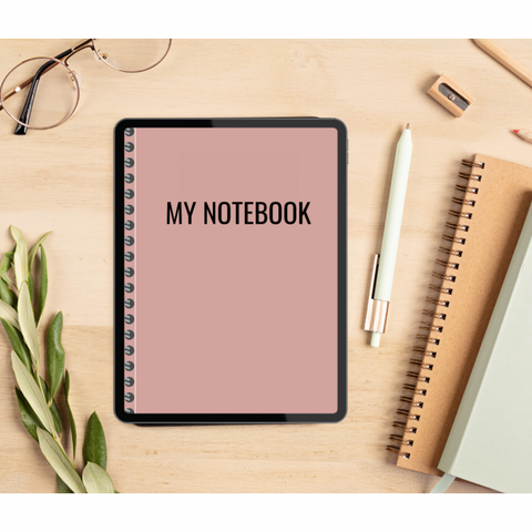 Digital My Notebook (Dusty Rose)