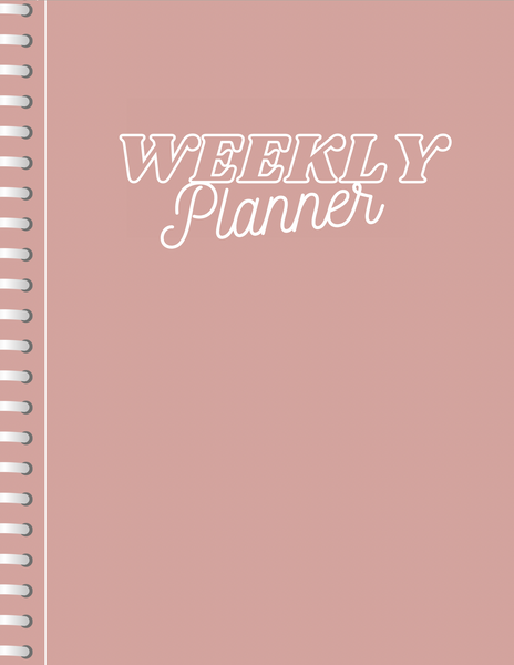 Weekly Digital Planner (pink)