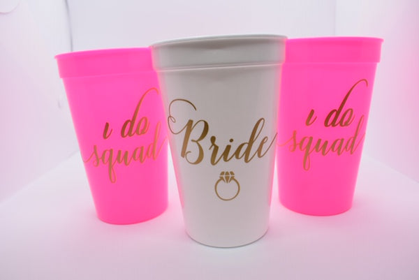 Bridal Shower Cups