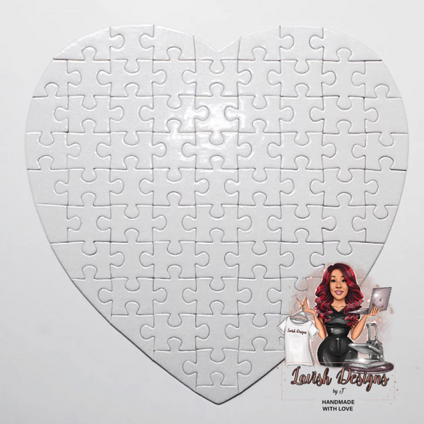 Heart Shaped Personalized Puzzle