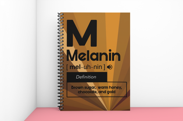 Melanin Spiral Notebook